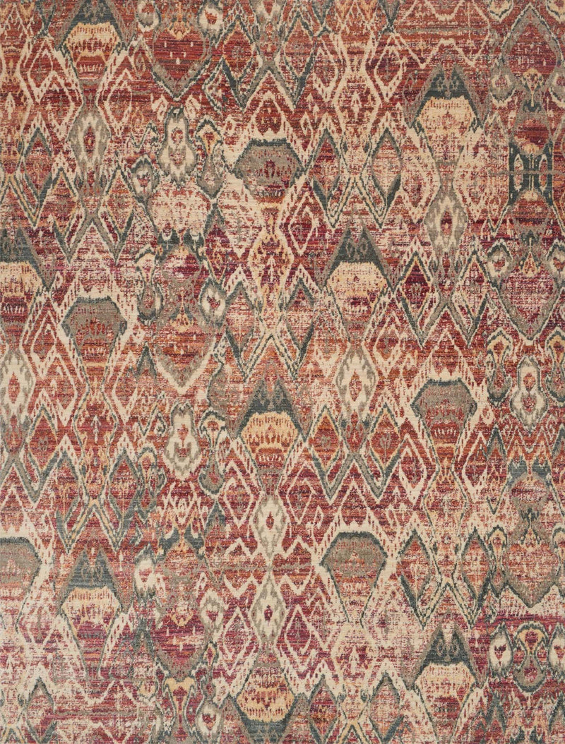 media image for Javari Rug in Berry & Ivory by Loloi 284