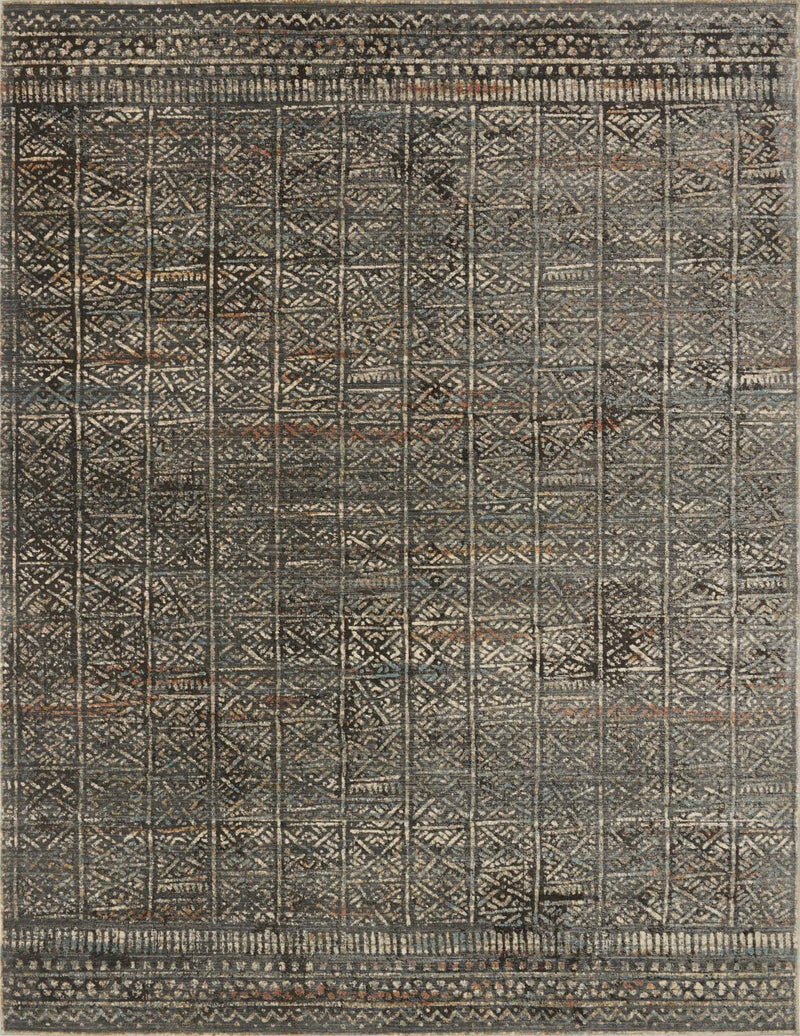 media image for Javari Rug in Charcoal & Silver by Loloi 269