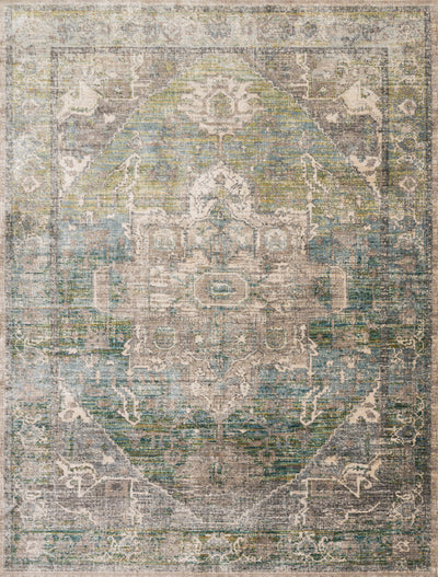 product image for Javari Rug in Grass / Ocean by Loloi 11