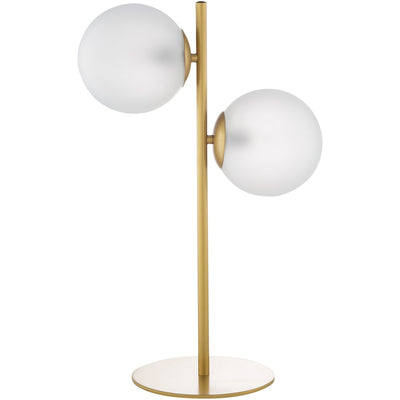 product image for Jacoby JBY-001 Table Lamp in Gold & White by Surya 34