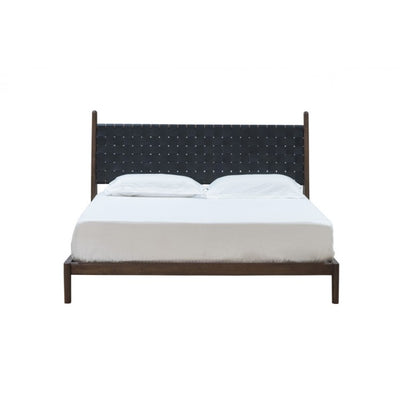 product image for Cove King Bed in Black Leather by BD Studio III 85