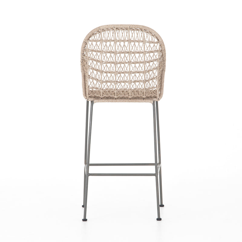 media image for Bandera Outdoor Woven Bar Stool by BD Studio 278