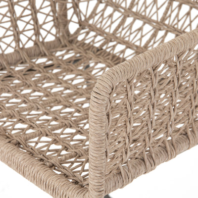 product image for Bandera Outdoor Woven Bar Stool by BD Studio 17