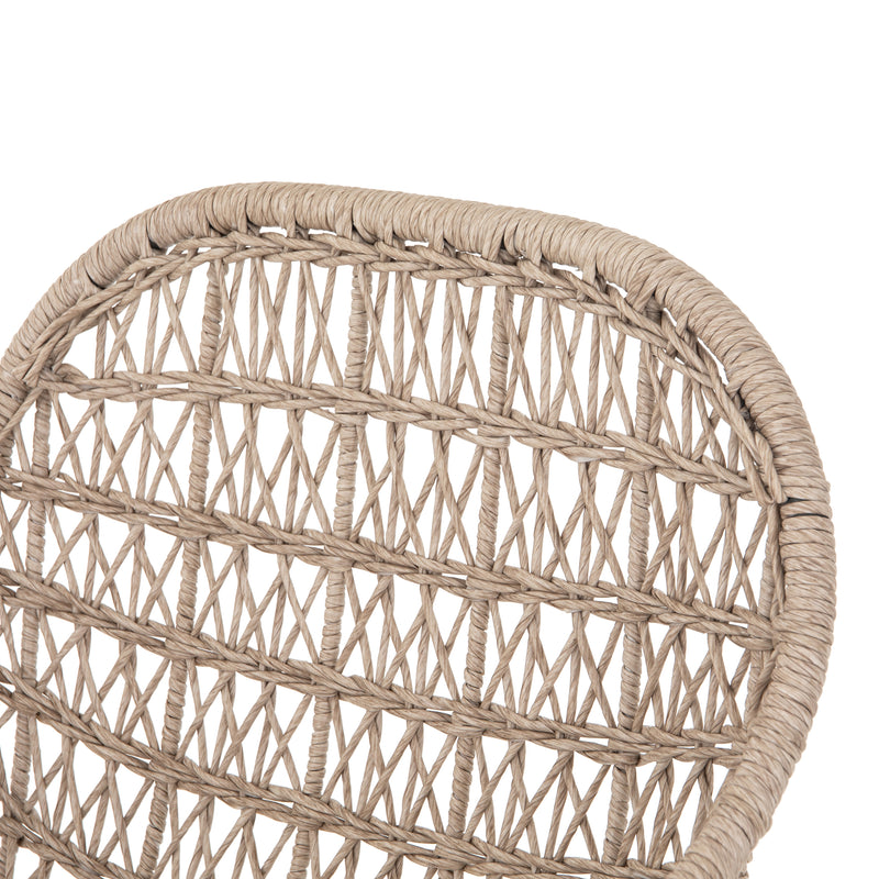 media image for Bandera Outdoor Woven Bar Stool by BD Studio 244
