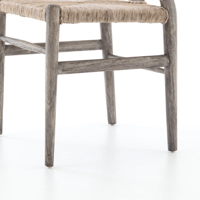 product image for Muestra Dining Chair In Weathered Grey Teak 26