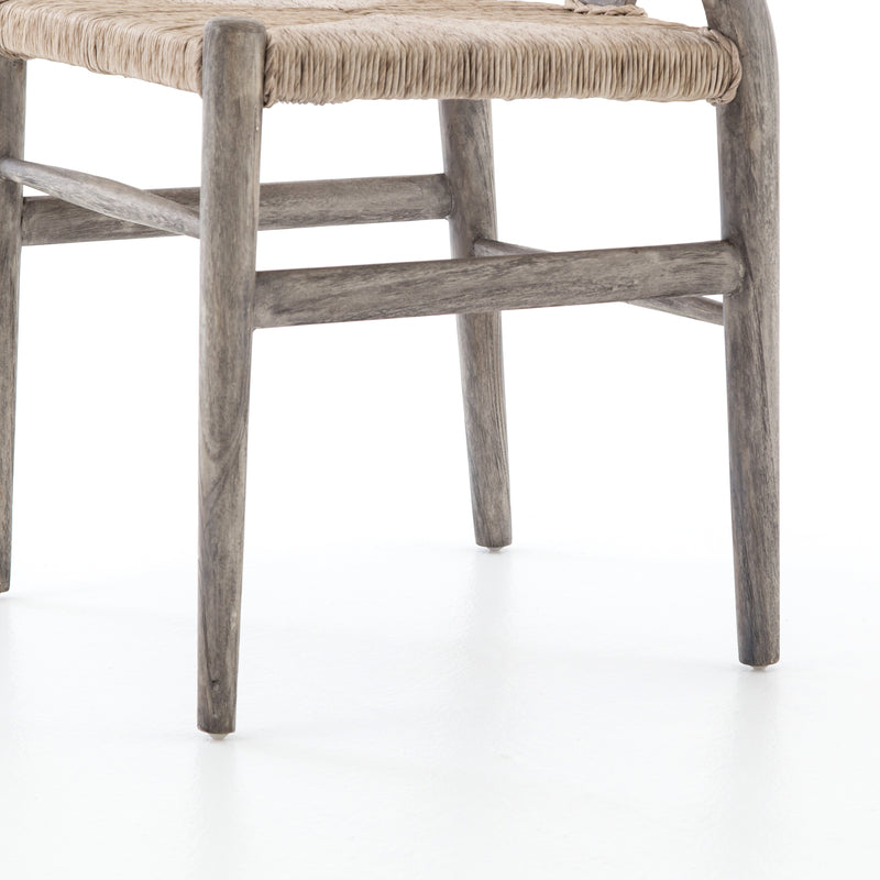 media image for Muestra Dining Chair In Weathered Grey Teak 283