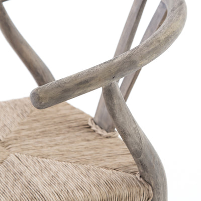 product image for Muestra Dining Chair In Weathered Grey Teak 58