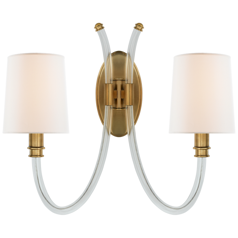 media image for Clarice Double Sconce by Julie Neill 289