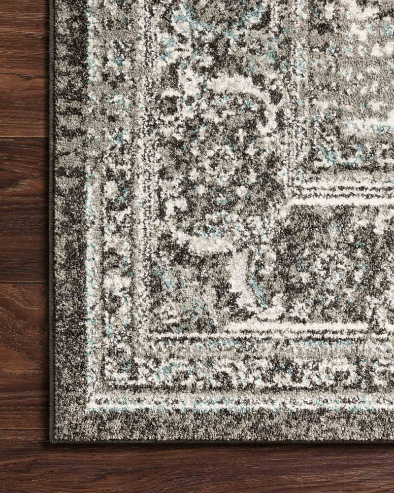 media image for Joaquin Rug in Charcoal & Ivory by Loloi 272