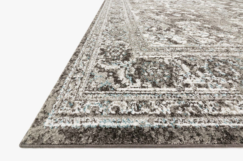 media image for Joaquin Rug in Charcoal & Ivory by Loloi 289