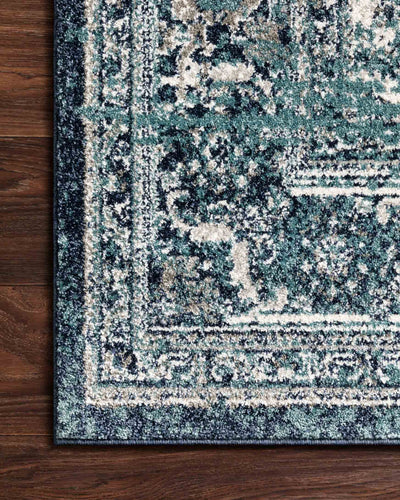 product image for Joaquin Rug in Ocean & Ivory by Loloi 85