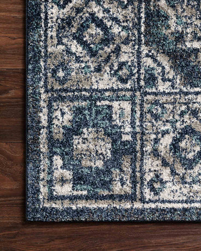 product image for Joaquin Rug in Denim & Grey by Loloi 76