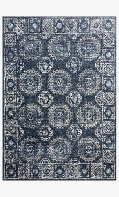 product image for Joaquin Rug in Denim & Grey by Loloi 6