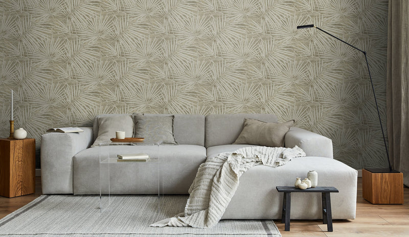 media image for Rei Pavestone & Silver Wall Mural from the Japandi Collection by Seabrook Wallcoverings 234