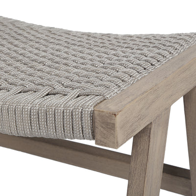 product image for Delano Outdoor Ottoman in Washed Brown by BD Studio 44
