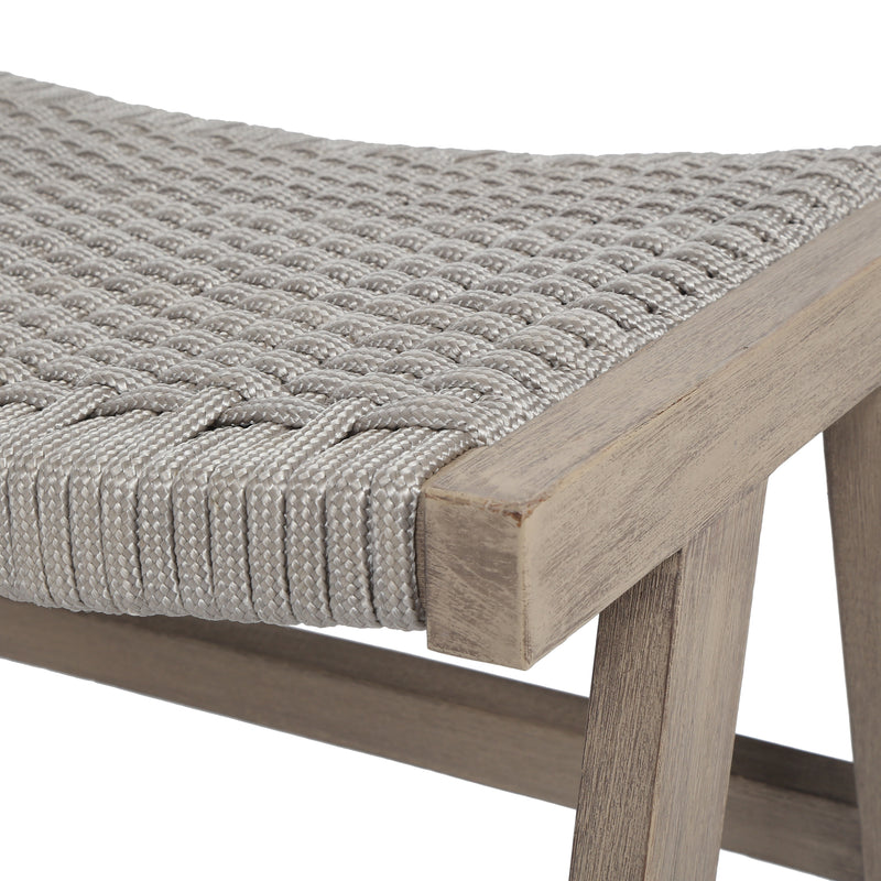 media image for Delano Outdoor Ottoman in Washed Brown by BD Studio 293