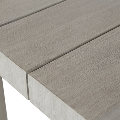 product image for Sonora Outdoor Dining Bench In Grey 9
