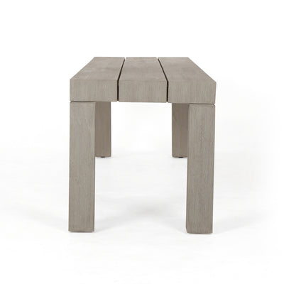 product image for Sonora Outdoor Dining Bench In Grey 62