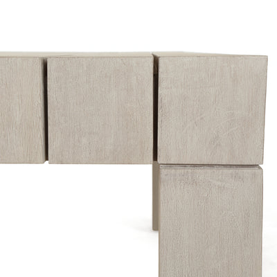 product image for Sonora Outdoor Dining Bench In Grey 26