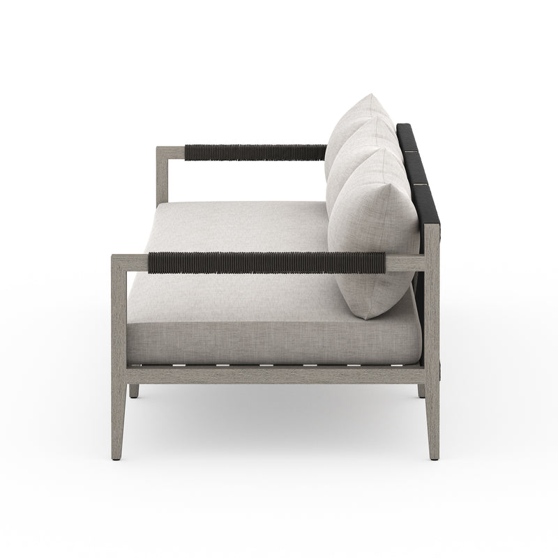 media image for Sherwood Outdoor 3 Seater Sofa In Weathered Grey 255
