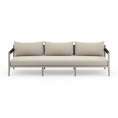 product image for Sherwood Outdoor 3 Seater Sofa In Weathered Grey 6