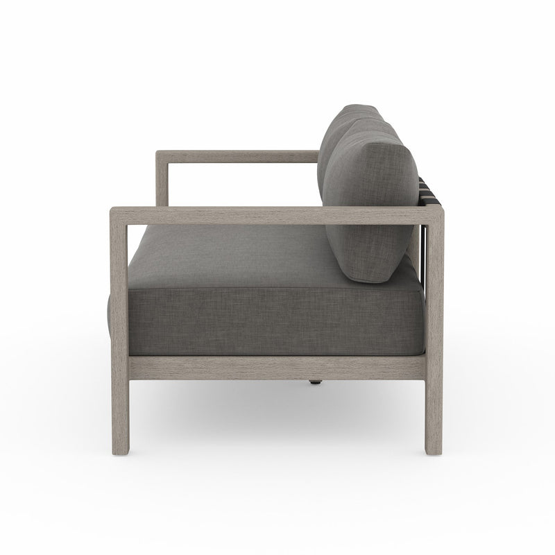 media image for Sonoma Outdoor Sofa Weathered Grey 263