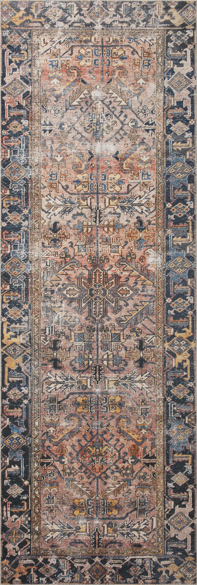 product image for Jules Terracotta & Multi Color Rug 92