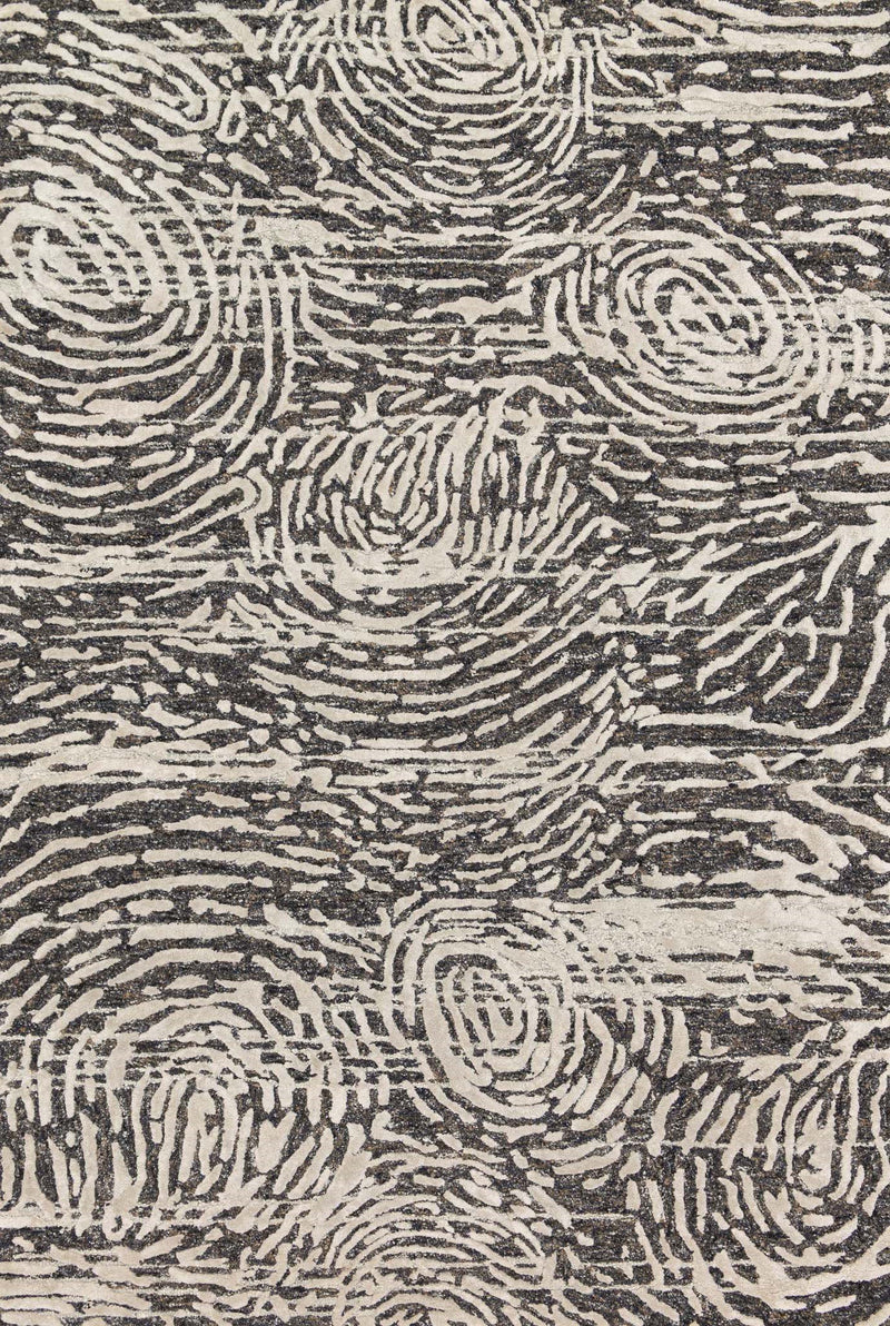 media image for Juneau Rug in Charcoal & Silver by Loloi 253