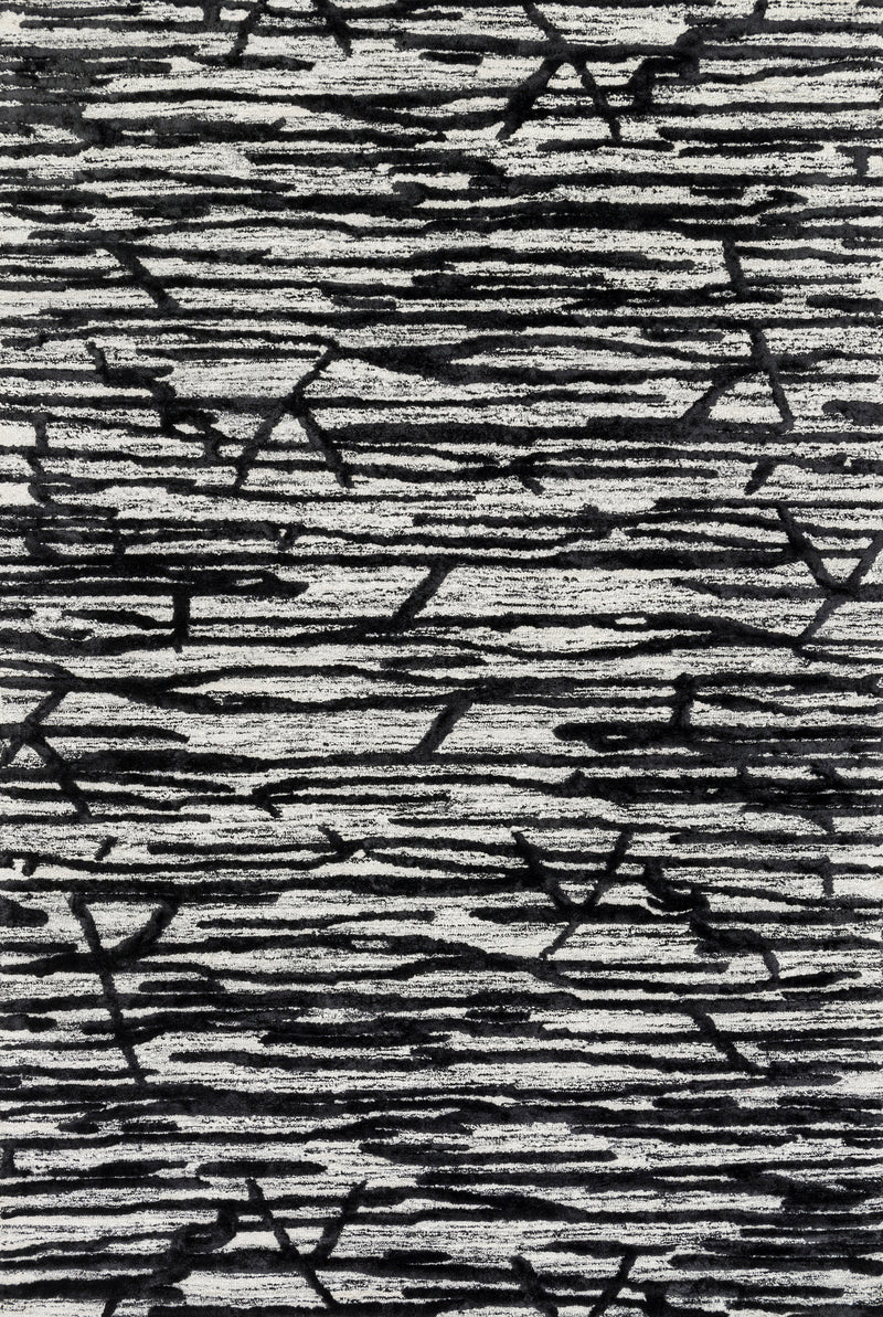 media image for Juneau Rug in Ivory / Black by Loloi 275