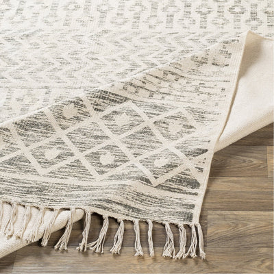 product image for July JUY-2302 Hand Woven Rug in Charcoal & Beige by Surya 0