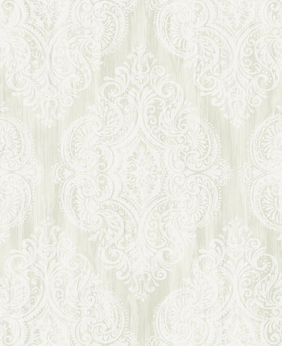 product image of sample jackman damask wallpaper in metallic and neutrals by carl robinson for seabrook wallcoverings 1 540
