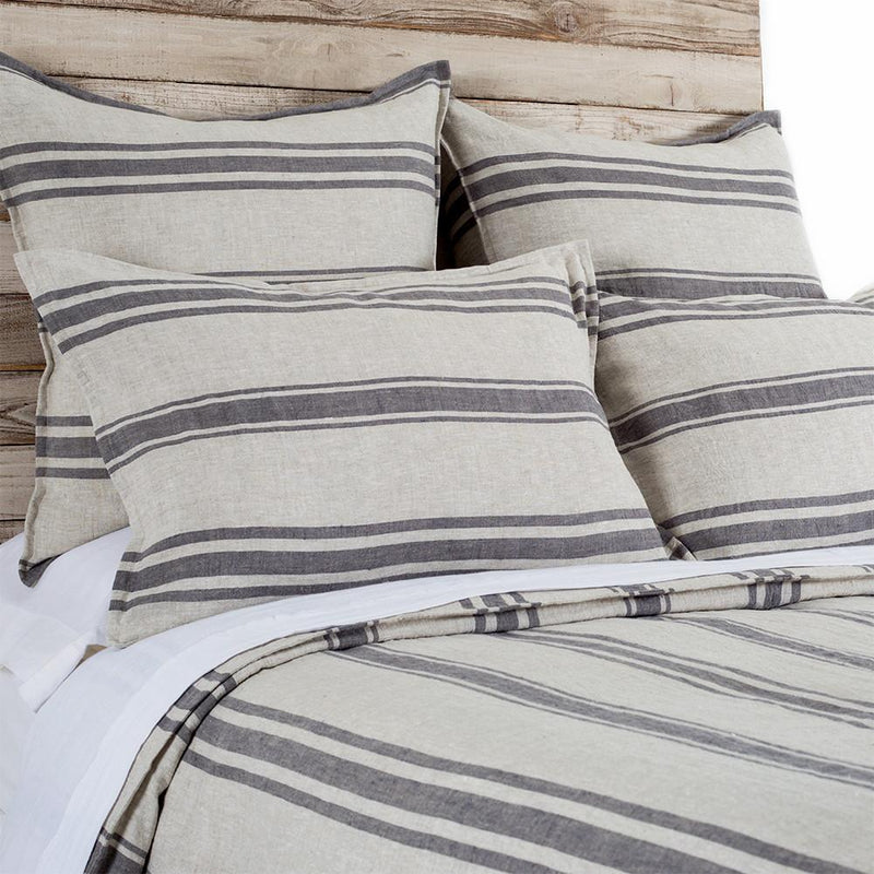 media image for Jackson Bedding in Flax & Midnight design by Pom Pom at Home 231