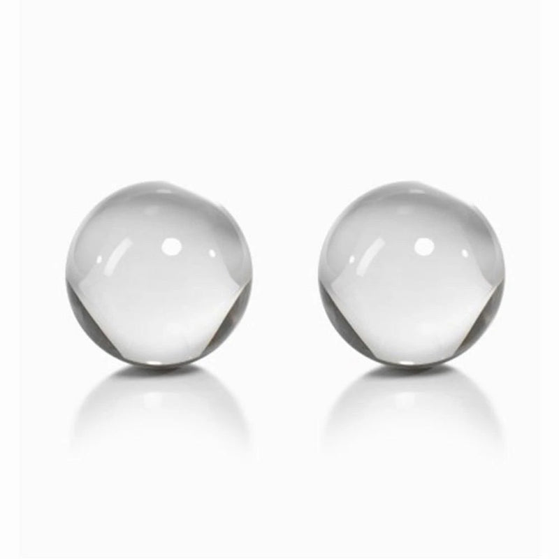 media image for Jacy Medium Crystal Glass Ball, Set of 2 232