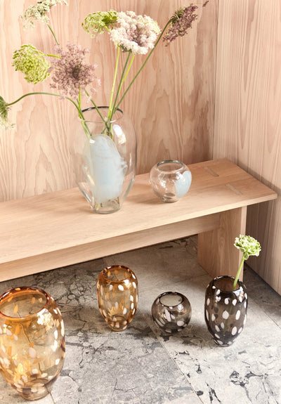 product image for jali medium vase in amber 2 62
