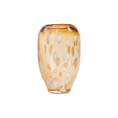 product image for jali medium vase in amber 1 8