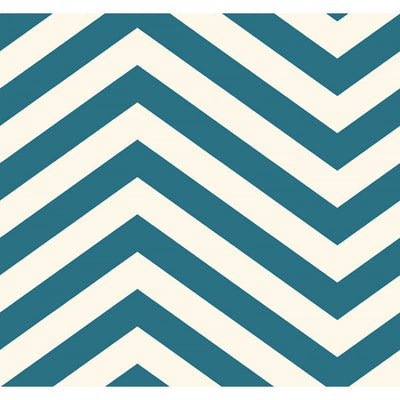 product image of Jamaica Chevron Wallpaper in Blue from the Tortuga Collection by Seabrook Wallcoverings 539