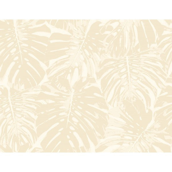 media image for Jamaica Wallpaper in Beige and Ivory from the Tortuga Collection by Seabrook Wallcoverings 268