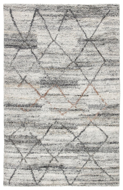product image for kas01 kenzi hand knotted trellis gray brown area rug design by jaipur 1 2