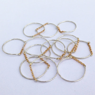 product image for jenna delicate stacking chain ring design by agapantha 4 44