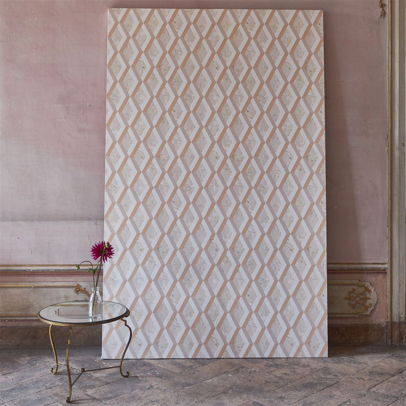 media image for Jourdain Wallpaper in Fresco from the Mandora Collection by Designers Guild 246