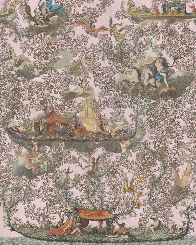 product image for Journey to Eden Wallpaper in Pink from the Wallpaper Compendium Collection by Mind the Gap 10