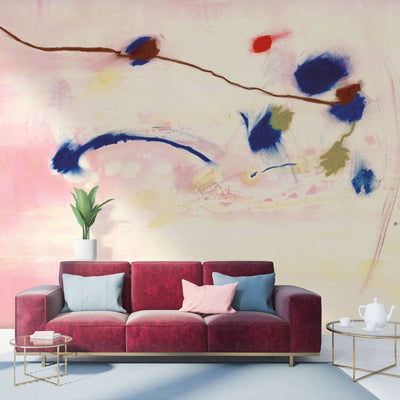 product image for Joy Self-Adhesive Wall Mural in Sunrise by Zoe Bios Creative for Tempaper 82