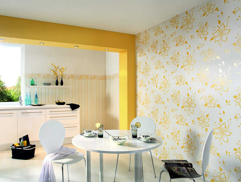 media image for Joyful Floral Wallpaper design by BD Wall 277
