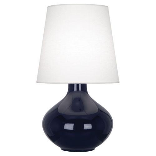 media image for June Table Lamp (Multiple Colors) with Oyster Linen Shade by Robert Abbey 297