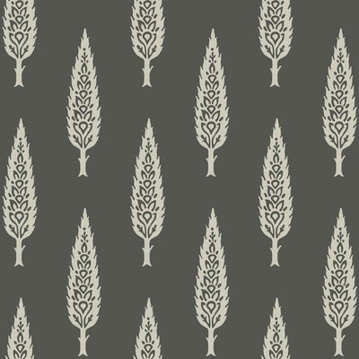 product image for Juniper Tree Wallpaper in Black and Taupe from the Silhouettes Collection by York Wallcoverings 97