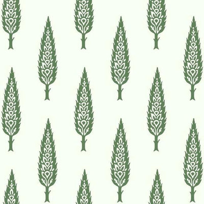 product image of Juniper Tree Wallpaper in Green from the Silhouettes Collection by York Wallcoverings 561