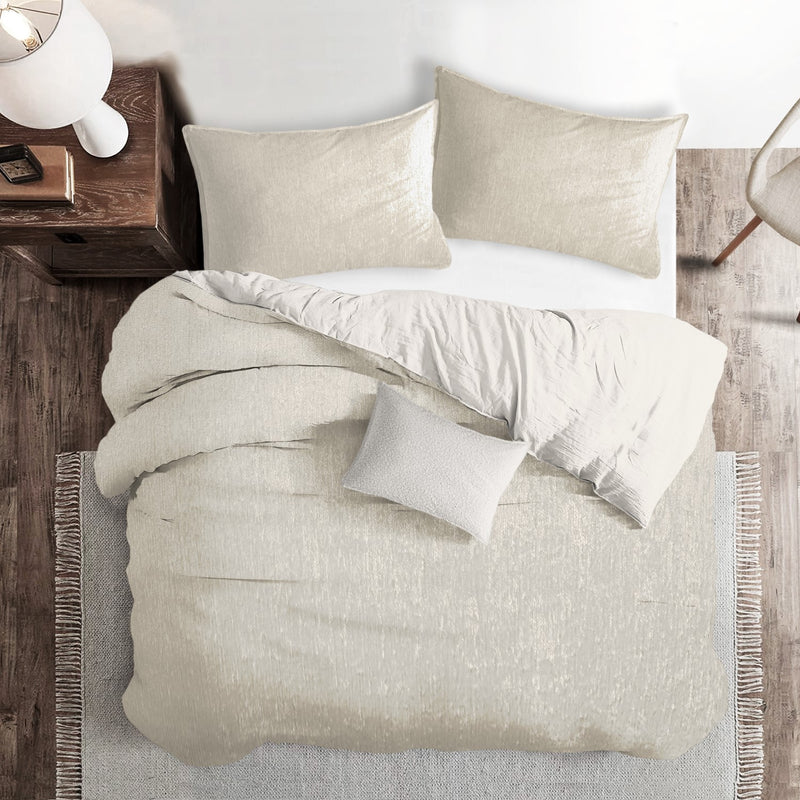 media image for Juno Velvet Ivory Bedding 5 26
