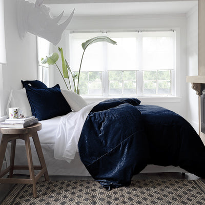 product image for Juno Velvet Navy Bedding 6 58