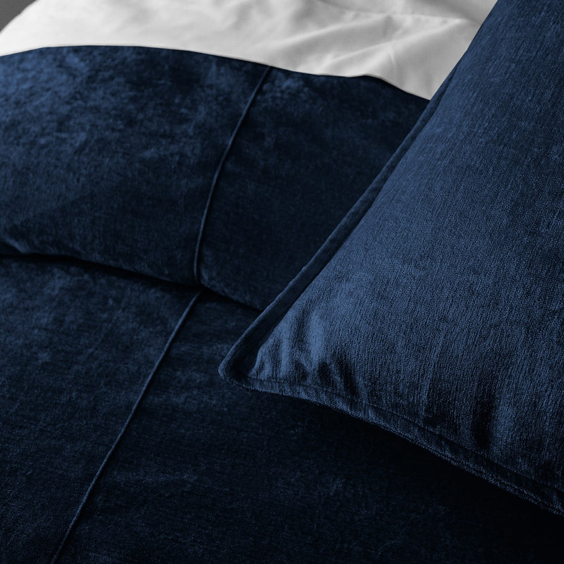 media image for Juno Velvet Navy Bedding 2 222