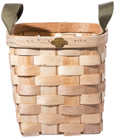 product image for wooden basket natural square design by puebco 2 19